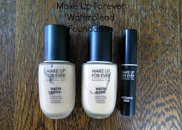 make up forever water blend foundation