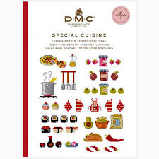 En cocinas en punto de cruz, además de cuadros con esta temática, encontrará detalles ornamentales a la vez que funcionales como bandejas, paneras, mandiles, relojes, etc. Kit De Punto De Cruz Cocina Dmc Special Cuisine Komola Krafts