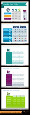 30 Creative Data Table Graphics Design Powerpoint Template Table Template Powerpoint Presentation Design Infographic Powerpoint