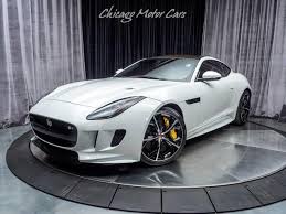 It accelerates to 97 km/h (60 mph) in 4.6 seconds and has a top speed of 284 km/h (176 mph). Used 2016 Jaguar F Type R Awd Coupe Carbon Ceramic Brake Pack Carbon Roof For Sale Special Pricing Chicago Motor Cars Stock 16125a