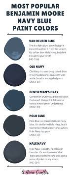 Best navy paint colors chart, description: Most Popular Navy Blue Paint Colors By Benjamin Moore Navy Blue Paint Navy Blue Paint Colors Blue Paint Colors