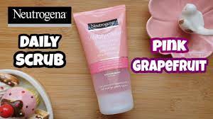 Neutrogena Visibly Clear Daily Scrub Pink Grapefruit Review Youtube