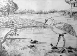 Welcome to our youtube channel art myste. Beautiful Scenery Sketch At Paintingvalley Com Explore Collection Of Beautiful Scenery Sketch