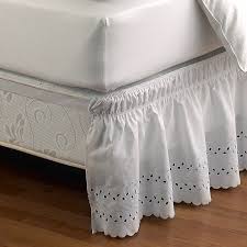Image not available for color: Ruffled Eyelet Bed Skirt Bed Bath Beyond