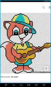 Cristina Franco Adli Kullanicinin Risunki Dlya Vyazaniya Panosundaki Pin Kanavice Hayvan Desenleri Desenler