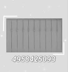 Here is roblox color codes or brickcolor codes, including color, name, and number. ð‡ðžðšðð›ð¨ðšð«ð ðƒðžðœðšð¥ð¬ 3 Headboard Decal Bloxburg Decal Codes House Decals