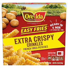 We're proud to say that our golden crinkles® are america's favorite fries!* what's not to love? Ore Ida Easy Fries Extra Crispy Golden Crinkles Shop Potatoes Carrots At H E B