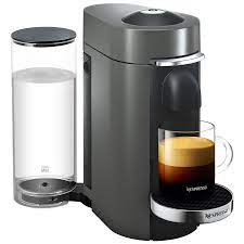 Brew a perfect single serve coffee or espresso time after. Vertuoplus Deluxe Titan New Vertuo Espresso Machine Nespresso Usa