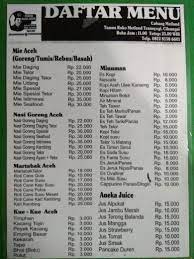 Mie Aceh Di Ruko Metland Cileungsi Es Kopi Ruko Telor