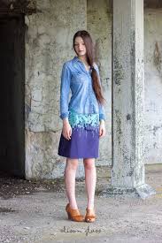 So once you get all of your supplies together you are going to take your fabric and on one edge (how it comes off the roll). Adorn Garment Fabric Alison Glass