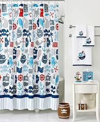 Kassatex Bath Pirates Collection Macy S Kid Bathroom Decor Boys Shower Curtain Pirate Bathroom Decor