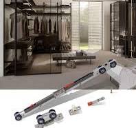 Hanging Door Soft Close Sliding Door Wheels With Double Soft ...