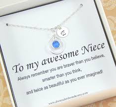 50 out of 5 stars 10. Niece Personalized Necklacegift For Nieceniece Necklace Gift Etsy In 2021 Aunt Gifts Niece Necklace Niece Gifts