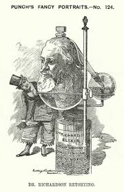 März 1890 in der auf den 29. Punch Karikatur Benjamin Ward Richardson Englischer A 992599
