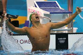 South africa's chad le clos wins the men's 200m butterfly gold medal in the aquatics centre at the london 2012 olympic games (31 july).the usa's michael. Chad Le Clos I M Training In A 10m Pool But I Will Be Ready For Tokyo Olympics Next Year Sport The Times