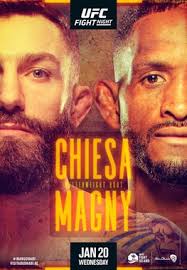 Burns is an upcoming mixed martial arts event produced by the the main event features #kamaru_usman defending the welterweight championship against former teammate and no. Ufc On Espn Chiesa Vs Magny Wikipedia