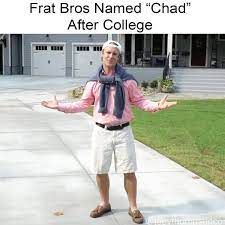 Barry Mcgunthrie Jr Frat Bros Named Chad After College Facebook
