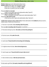 Can be removed from a sentence and the sentence will still be grammatical are more common in written english and formal spoken english (speeches, tv news reports etc.) Esl Grammar Introduction To Relative Clauses