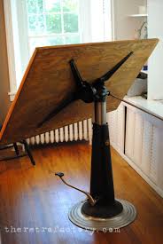Vintage Industrial Nike Adjustable Drafting Table Desk Pub Table In 2020 Vintage Drafting Table Industrial Drafting Tables Drafting Table