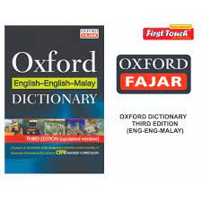 Password is a registered trademark of modulo. Oxford English English Malay Dictionary Third Edition Update Vesion Shopee Malaysia