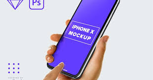 This is a neat, high quality psd mockup of a hand holding iphone which is perfect for showcasing your mobile app screens in photorealistic manner. High Resolution Mockup Male Hand Holding Iphone X Samsung