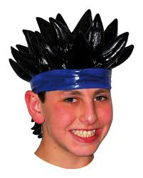 How to spike up your hair. Anime Wig With Spiky Black Manga Hairstyle As Anime Comic Horror Shop Com
