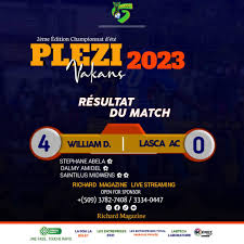 Plezi Vakans 2èm Edisyon >> Parc Levelt Saint-Marc Lundi 31 Jiyè Résultat &  Statistique Du Match William Destin Fc 4-0 Laska Ac Live streaming Richard  Magazine Sponsor : Paryaj Lakay ,