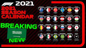 Den regerande mästaren är lewis hamilton och mercedes, som förväntas tävla om första plats även den här säsongen. Der Neue Kalender Der F1 2021 Season Den Neuen Track In Saudi Arabien Und Was Ist Mit Vietnam Youtube