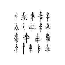 40 Easy Drawing Ideas For Beginners Tree Doodle Tree Drawing Simple Pine Tree Drawing