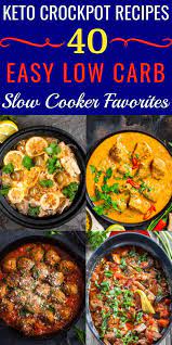 40 Keto Crockpot Recipes Easy Ketogenic Slow Cooker Meals Low Carb Slow Cooker Keto Crockpot Recipes Ketogenic Meal Plan