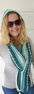 I am in a dilemma, I am making a pocket scarf but my granddaughter was a  hood