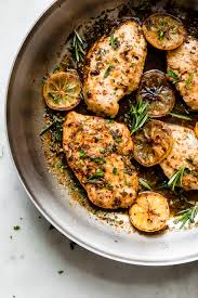 1 lemon, cut in thin wedges. Easy Lemon Rosemary Chicken Recipe Little Spice Jar