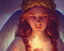 sweet innocent kind loving angel girl, photography of