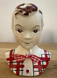 Vintage 1940's Wall Pocket Planters /twins Jean & Sandy Stanford Art  Pottery