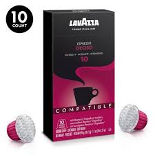 Ristretto · pods · 10 count (pack of 10). Lavazza Deciso Dark Roast Nespresso Compatible Capsules 10ct Target