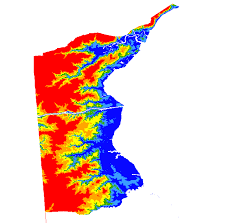 Digital Water Table Data For New Castle County Delaware