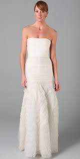 Bcbgmaxazria Marisa Layered Bridal Gown Shopbop Save Up To
