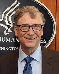ومشاركة في تأسيس مؤسسة بيل ومليندا غيتس. Ù…Ù„Ù Bill Gates 2018 Jpg ÙˆÙŠÙƒÙŠØ¨ÙŠØ¯ÙŠØ§