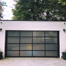 Moreover, they provide protection for your door track without interfering with the operation of the dock door. China Glass Garage Picture Doors Prices High End Aluminium Garage Doors Customized Color Tempered Glass Or Imported Acrylic Modern Metal Garage Door China Single Glass Door Automatic Door