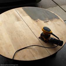 About 12 by 12 inches in size. How To Transform A Table With Fusion Mineral Paint Enjoy The View