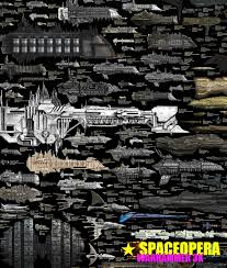 35 Detailed Spaceship Size Comparison Chart Poster