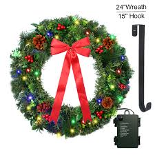 Maybe you would like to learn more about one of these? Holiday Wreath Christmas Wreath Ornament Wreath Lighted Christmas Wreath Home Decor Home Living Kromasol Com