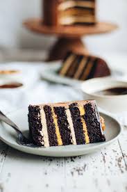 Dark Chocolate Passion Fruit And Hazelnut Layer Cake Yummy Cakes Cupcake Cakes Hazelnut Cake