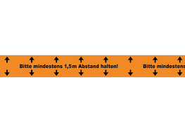 Das geht aber nur mit einem trick. Gerband 50 66 Or Pvc Warnklebeband Bitte 1 5m Abstand Halten Gunstig Online Kaufen Bei Huss Licht Ton