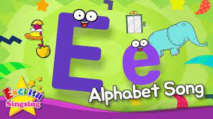 It's time for the letter e song, with will. Alphabet Song Alphabet E Song English Song For Kids Alphabet Songs Kids Songs Songs For Toddlers