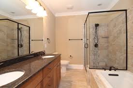 This is one of the small bathroom ideas that pack a lot of style in a tiny space. Small Master Bathroom Ideas Craftsman Bathroom Raleigh By Stanton Homes Houzz