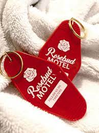 Rose Motel Key Tag Solid Red Keychain Rose Keychain Etsy In 2021 Red Keychain Keychain Rose Buds