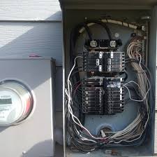 Replace a cable between 1st and. Outdoor Service Panel Replacement Home Improvement Stack Exchange