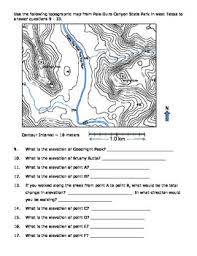 Worksheet answer periodic table packet 1 answer key. Topographic Map Worksheet By Aprotonicpointofview Tpt