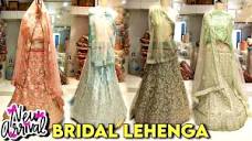 Bridal Lehenga in New Colour Combination at Rajshri Fashions ...